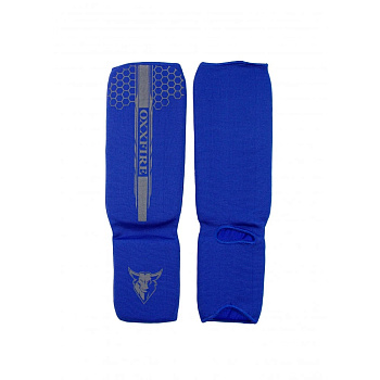 Защита голени и стопы OXXFIRE (чулком)NEW MODEL, синий