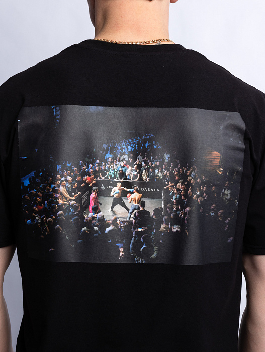 Футболка черная REALPUNCHER