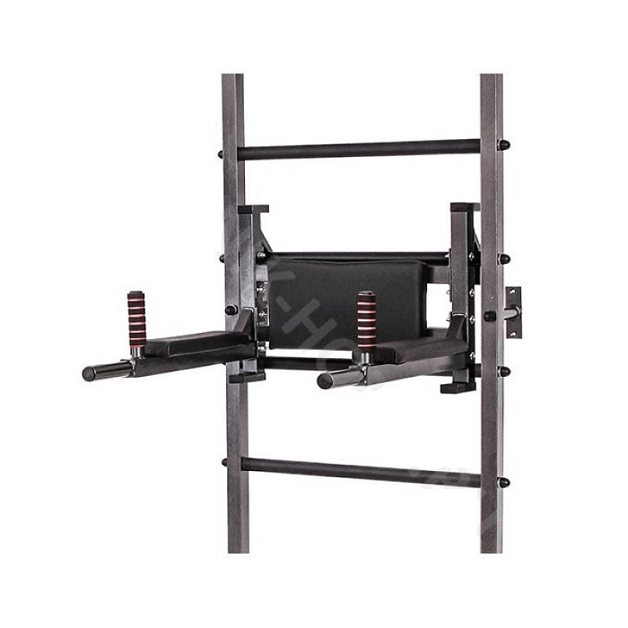 Брусья+пресс+ упор под штангу навесные ШС (цвет: "Антик серебро")