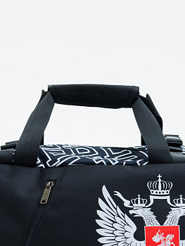 Сумка-рюкзак трансформер Puncher "Федерация Бокса России" черный L