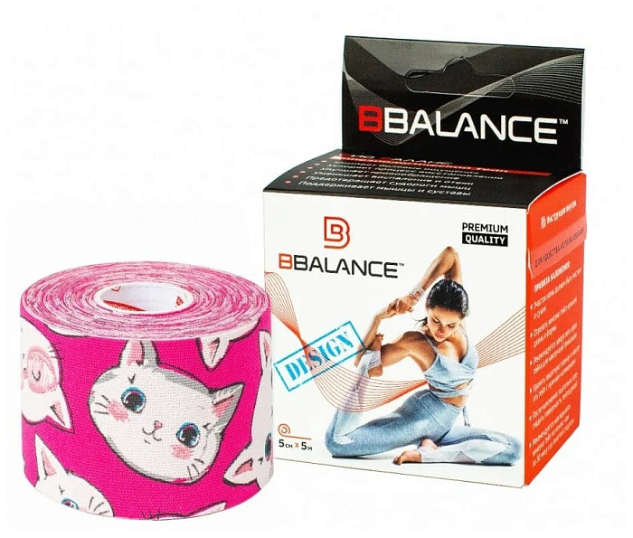 Кинезио тейп BBTape 5см*5м