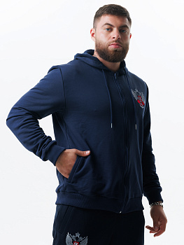 Толстовка ФБ России т. синий 5.0