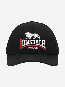 Бейсболка Lonsdale Brooke черн.