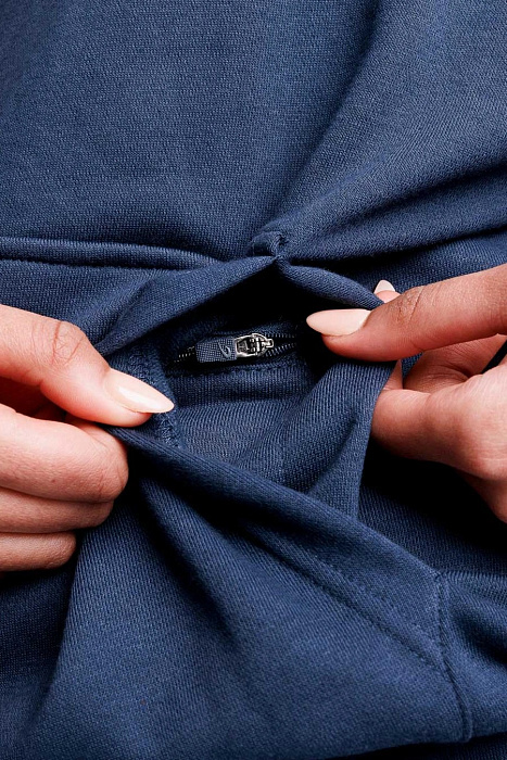 ХУДИ женский EAST STREET Boxraw Синий