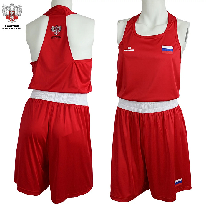 Форма боксерская BoyBo Titan, IB-27 (одобрено ФБР), красный