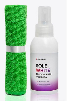 Icleaner набор Sole-White 100 мл + фибра