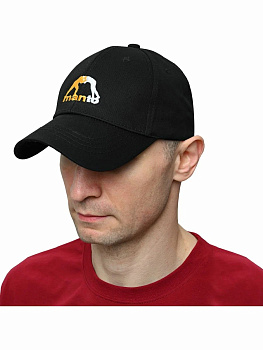 Бейсболка Manto Logo Classic Black
