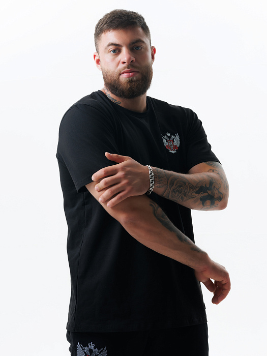 Футболка Puncher ФБ России 5.0 черный