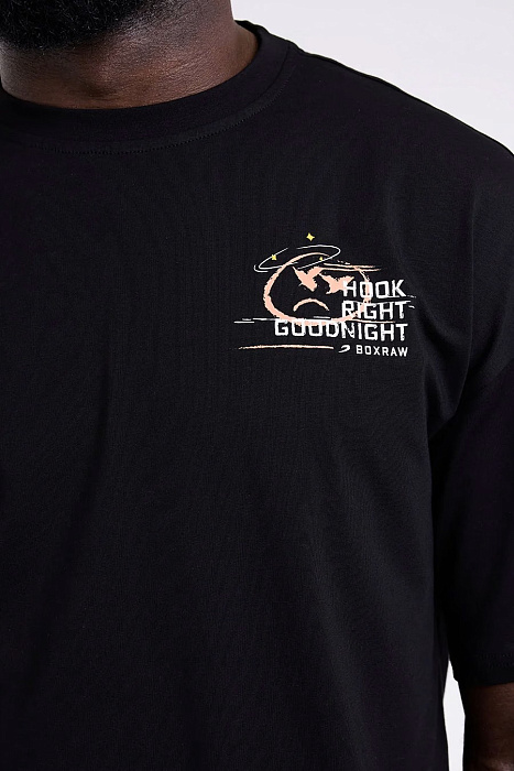 Футболка Hook Right Goodnight Oversized Черный