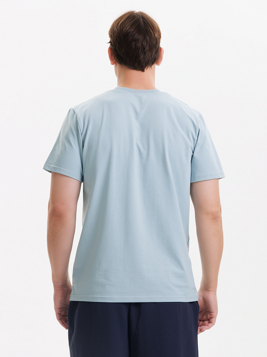 Комплект Футболка+Шорты ФБ России (голубая-синий)