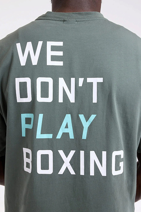 Футболка We Don't Play Boxing BOXRAW Зеленый