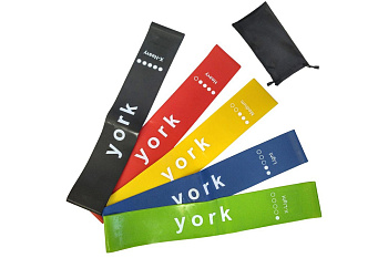 C33511 Комплект эспандеров "York" латексная петля 600х50 мм