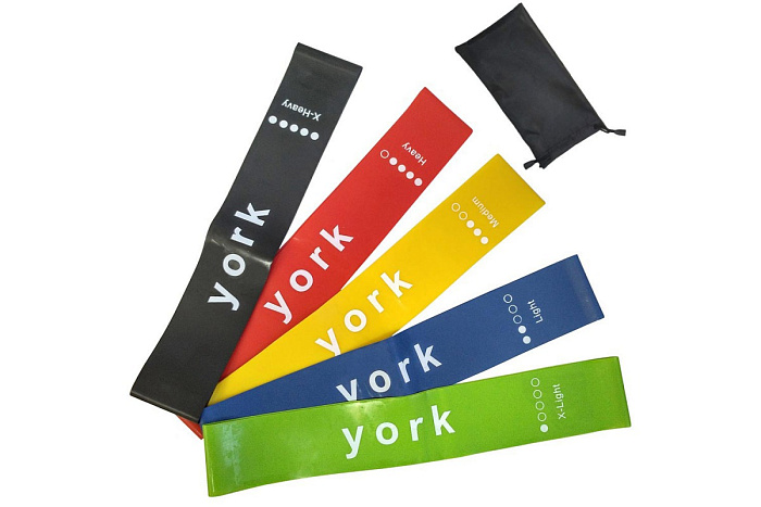 C33511 Комплект эспандеров "York" латексная петля 600х50 мм