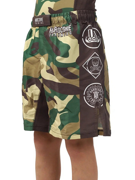 Детские шорты Hardcore Training Forest Camo