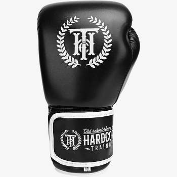Боксерские перчатки Hardcore Training Base PU Black