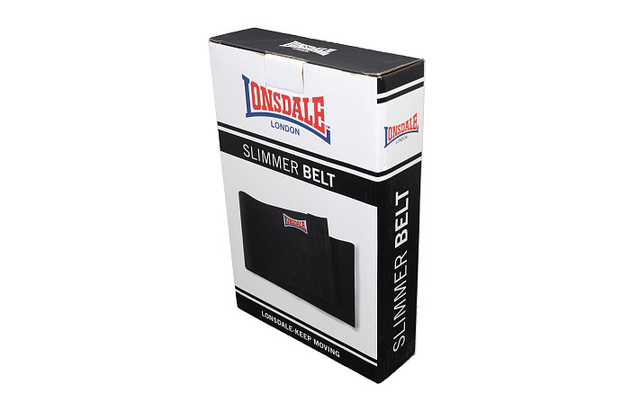Пояс компрессионный Lonsdale Slender черн.