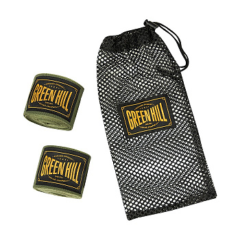 THBHW-10 боксерские бинты Flexfit зеленый