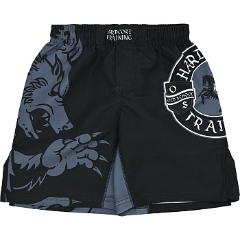 Детские шорты Hardcore Training Heraldry Black 2.0