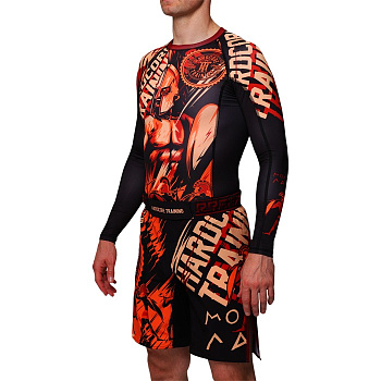 Рашгард Hardcore Training Sparta Black 2 LS 