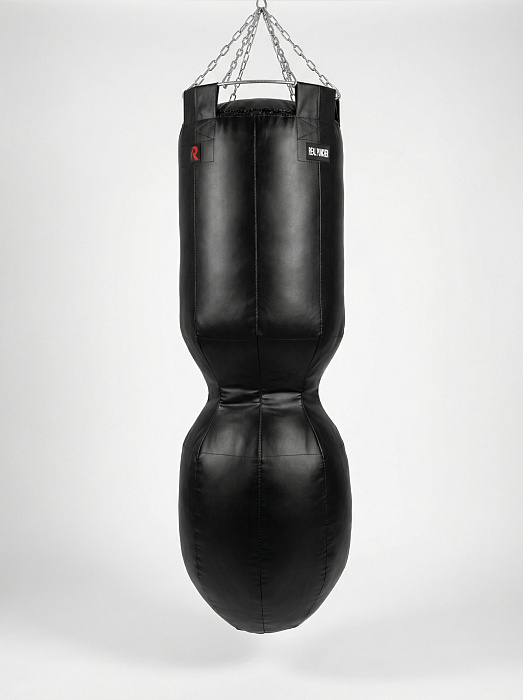Мешок боксёрский Силуэт 150х45х30 см (тент) + подвесное