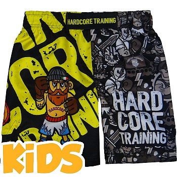 Детские шорты Hardcore Training Doodles
