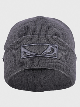 Шапка Bad Boy Logo 3D серый