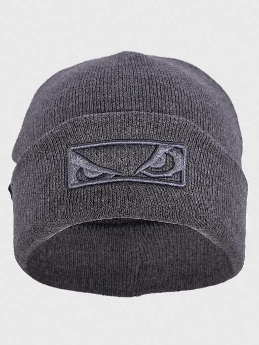 Шапка Bad Boy Logo 3D серый