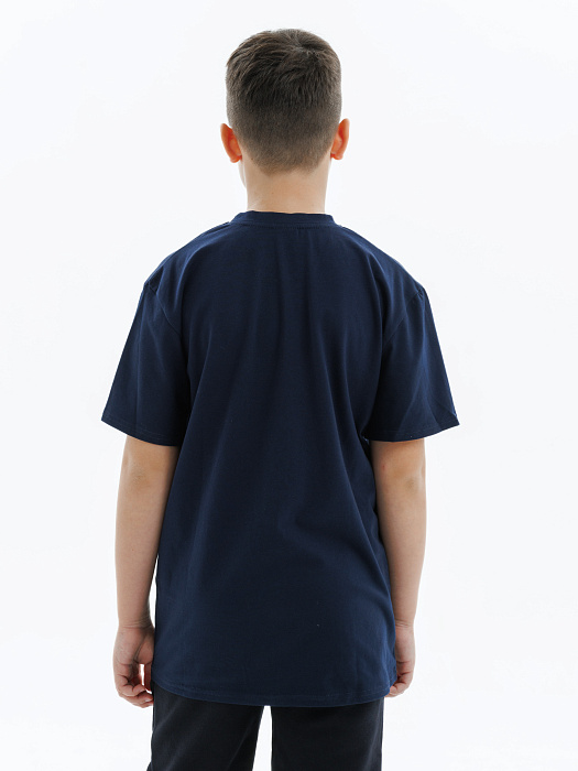 Футболка детская Puncher ФБ России 5.0 темно-синий