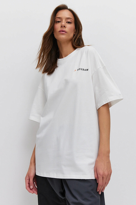 ФУТБОЛКА женская WE DON'T PLAY BOXING BOXRAW Белый