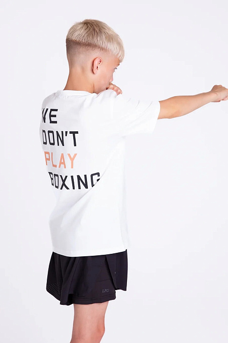 Футболка Kids We Don't Play Boxing Белый