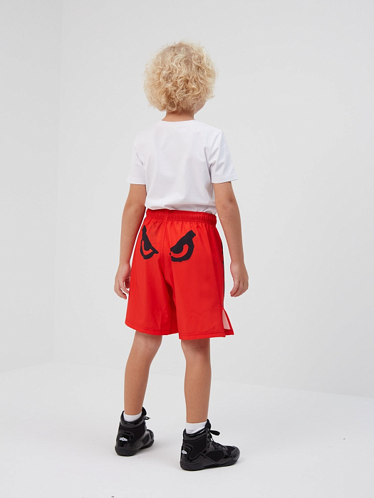 Детские Шорты для MMA Bad Boy Pro Series 2.0 красный/черный 