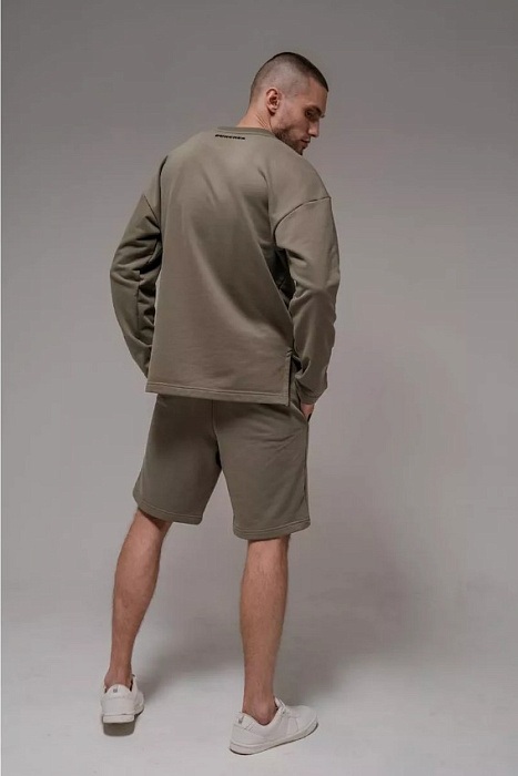 Свитшот оверсайз PUNCHER 5505Б оливковый