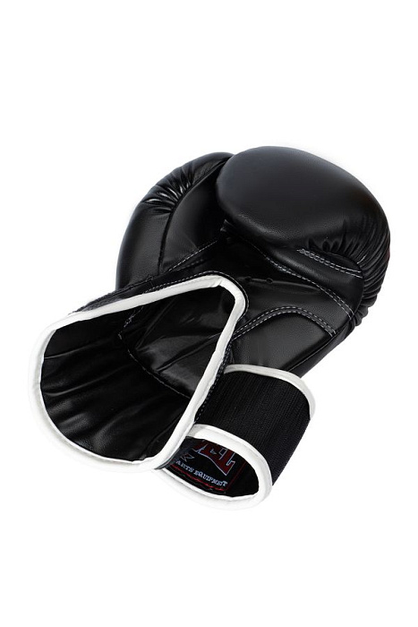 Перчатки боксёрские винил 80 черный