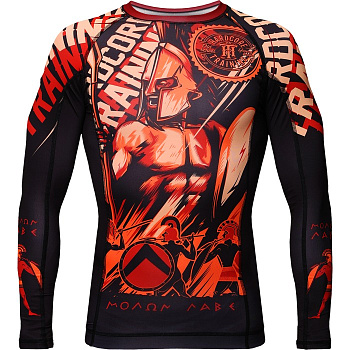 Рашгард Hardcore Training Sparta Black 2 LS 