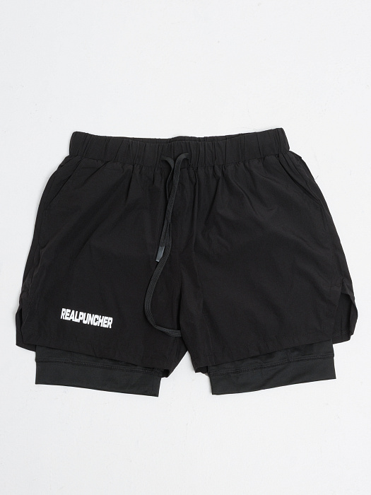 Шорты REALPUNCHER 2 в 1 Black