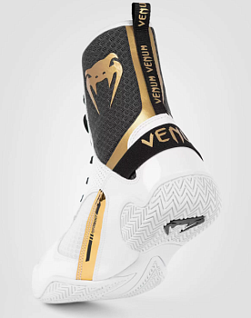 Боксерки Venum Elite White/Black-Gold