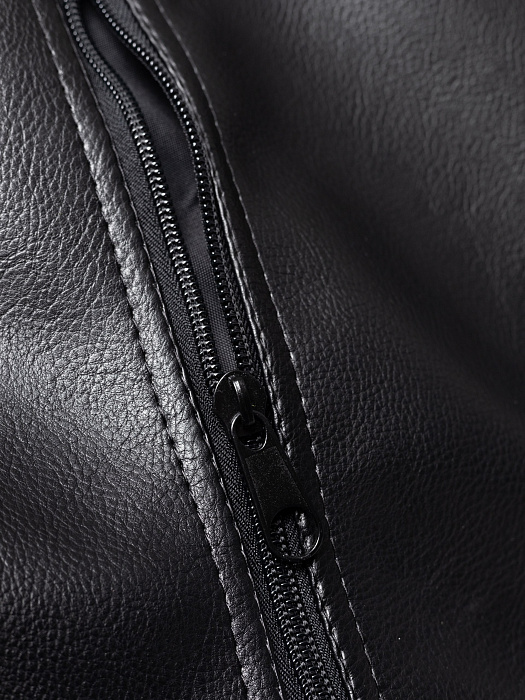 Сумка-рюкзак Puncher Экокожа, унисекс, черный XL