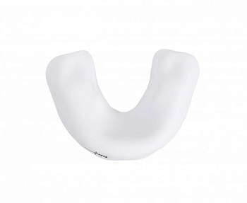 C511 Капа одночелюстная Clinch Competition Single Layer Mouthguard белая (размер Senior)