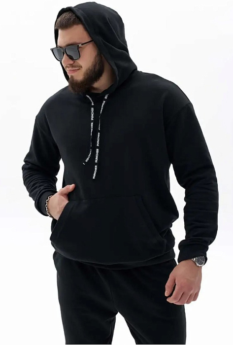 Худи оверсайз PUNCHER 5507 черный