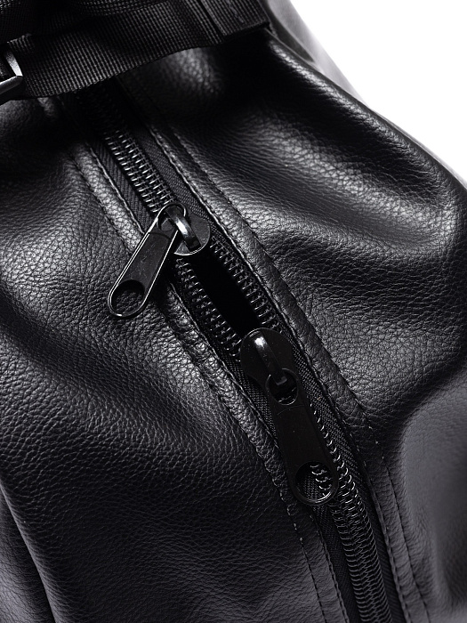 Сумка-рюкзак Puncher Экокожа, унисекс, черный XL