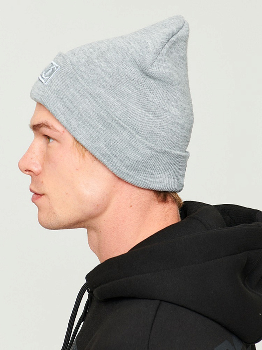 Шапка Bad Boy Logo 3D серый