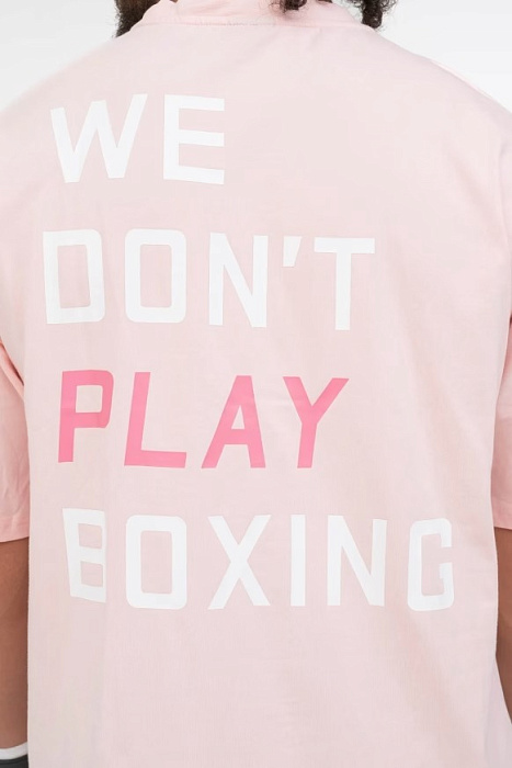 ФУТБОЛКА WE DON'T PLAY BOXING BOXRAW Розовый