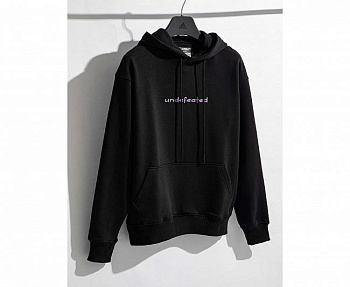 C351 Толстовка с капюшоном (Худи) Clinch Undefeated черная