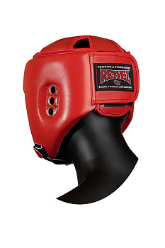 Шлем боксёрский винил красный