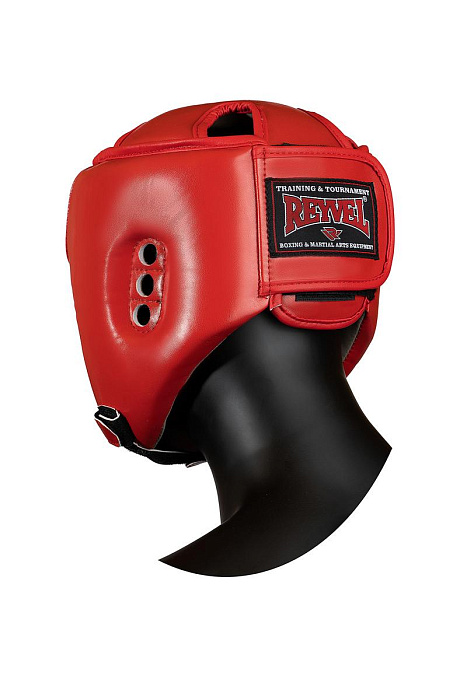 Шлем боксёрский винил красный