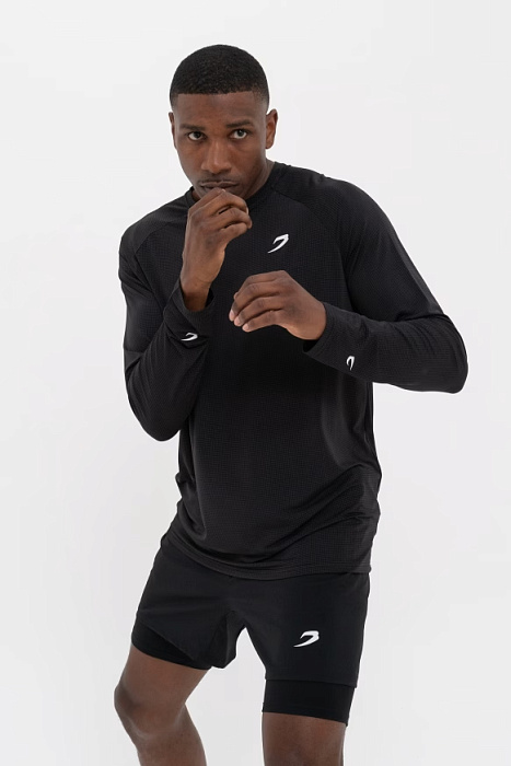 Лонгслив Valdes Черный