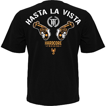 Футболка Hardcore Training Revolvers Black Oversized Fit 2.0