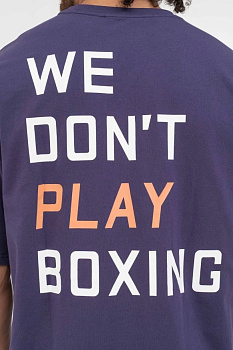 Футболка We Don't Play Boxing BOXRAW Фиолетовый