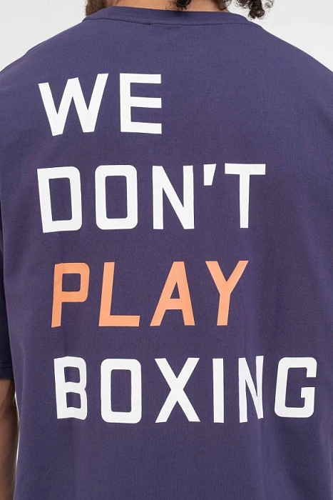 Футболка We Don't Play Boxing BOXRAW Фиолетовый