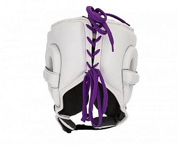 C162 Шлем боксерский Clinch Undefeated белый